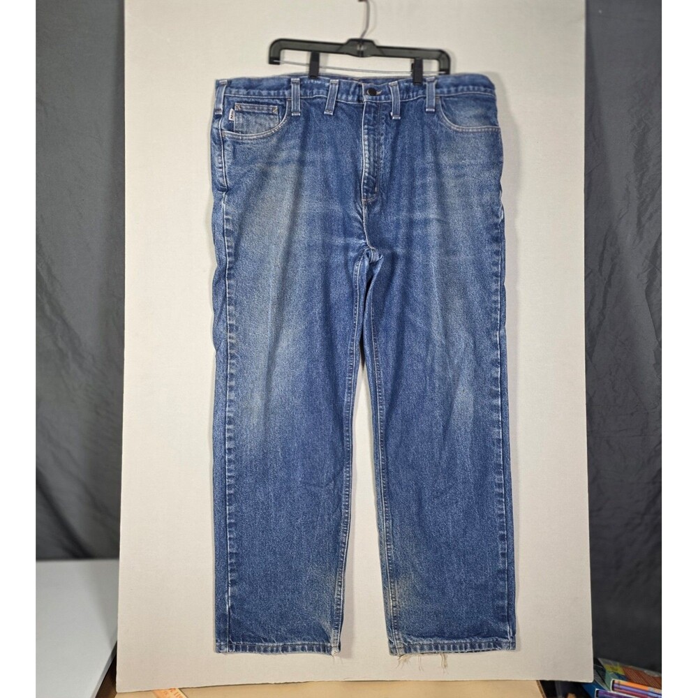 Carhartt FR Flame Resistant Men’s Jeans Blue Denim 44x32